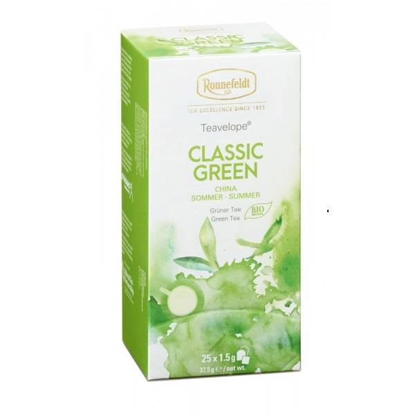 Ceai Classic Green Bio 25pac, 125g