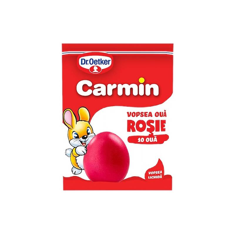 Vopsea oua ROSU 10oua CARMIN 4.8 ml