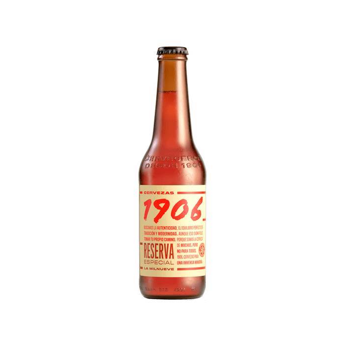 Пиво 1906 RESERVA ESPECIAL  алк. 6.5%  0.33 мл.  Испания  image