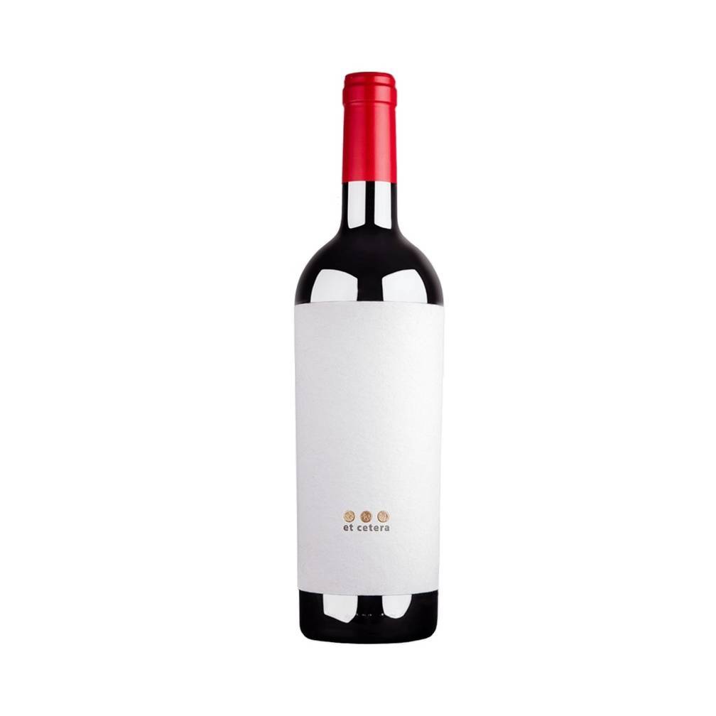 Vin roșu sec Et Cetera Premium Serenity White Label 2016 0.75L