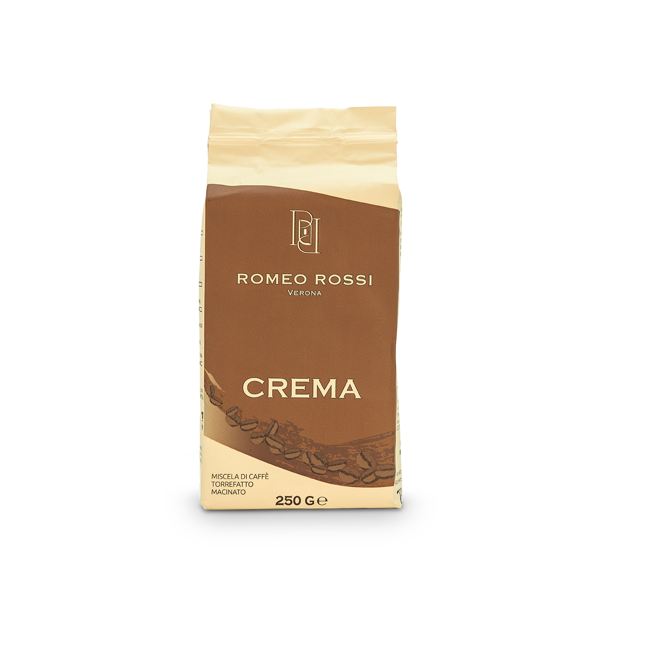 Cafea groundcoffe Crema macinat Romeo Rossi, 250g