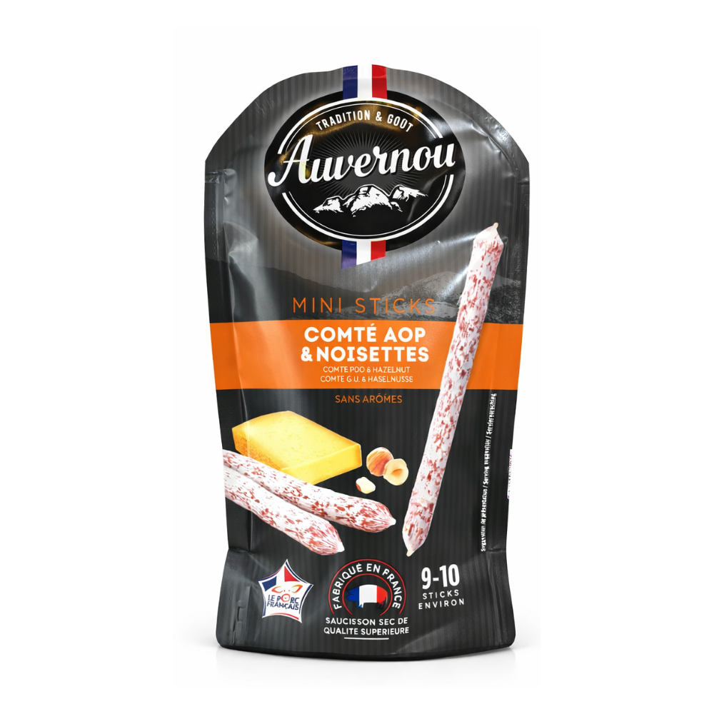 Carnaciori  COMTE NOISETTE MINI STICK AUVERNOU 100g (23379)