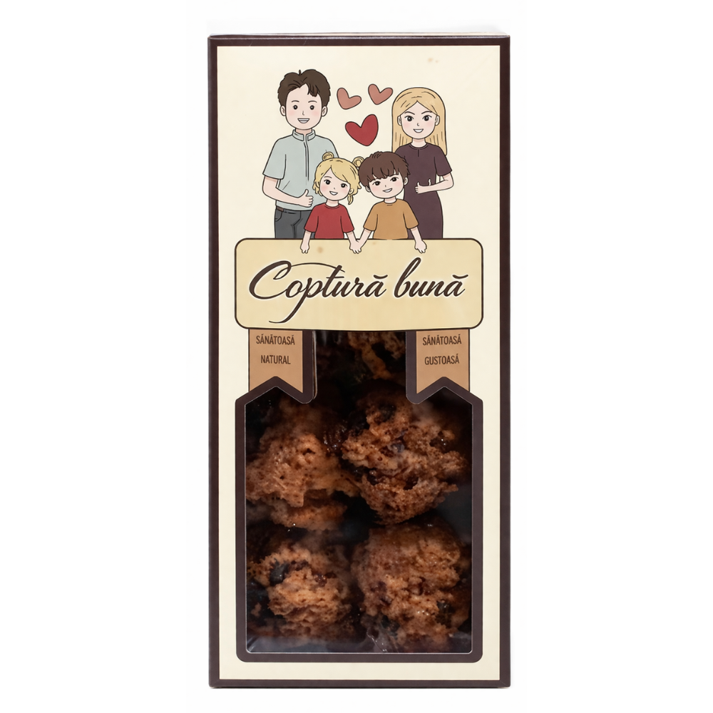 Печенье с сухофруктами без сахара 400г