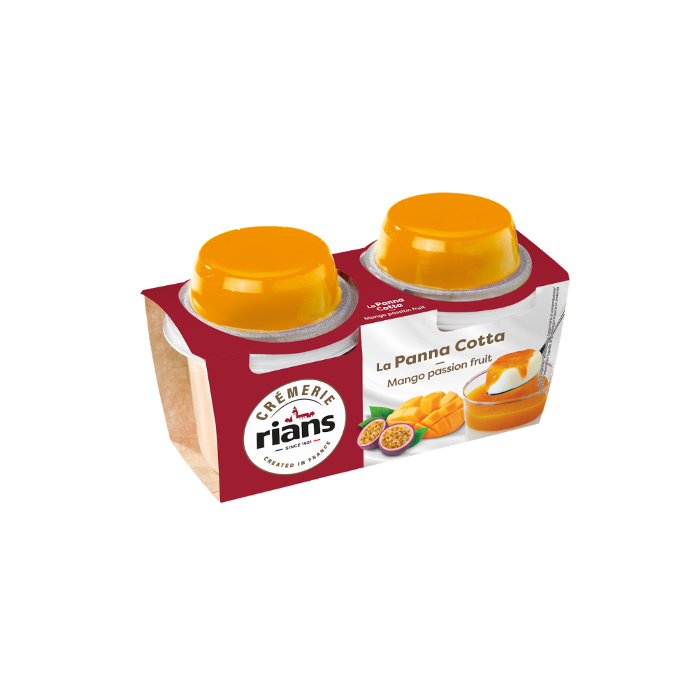 Panna Cotta Mango RIANS 2*120g  (27161)