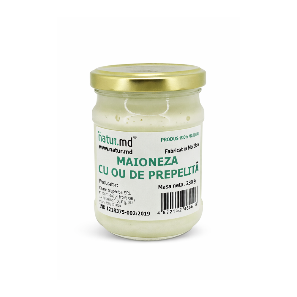 Maioneza cu oua de prepelita 230 gr	