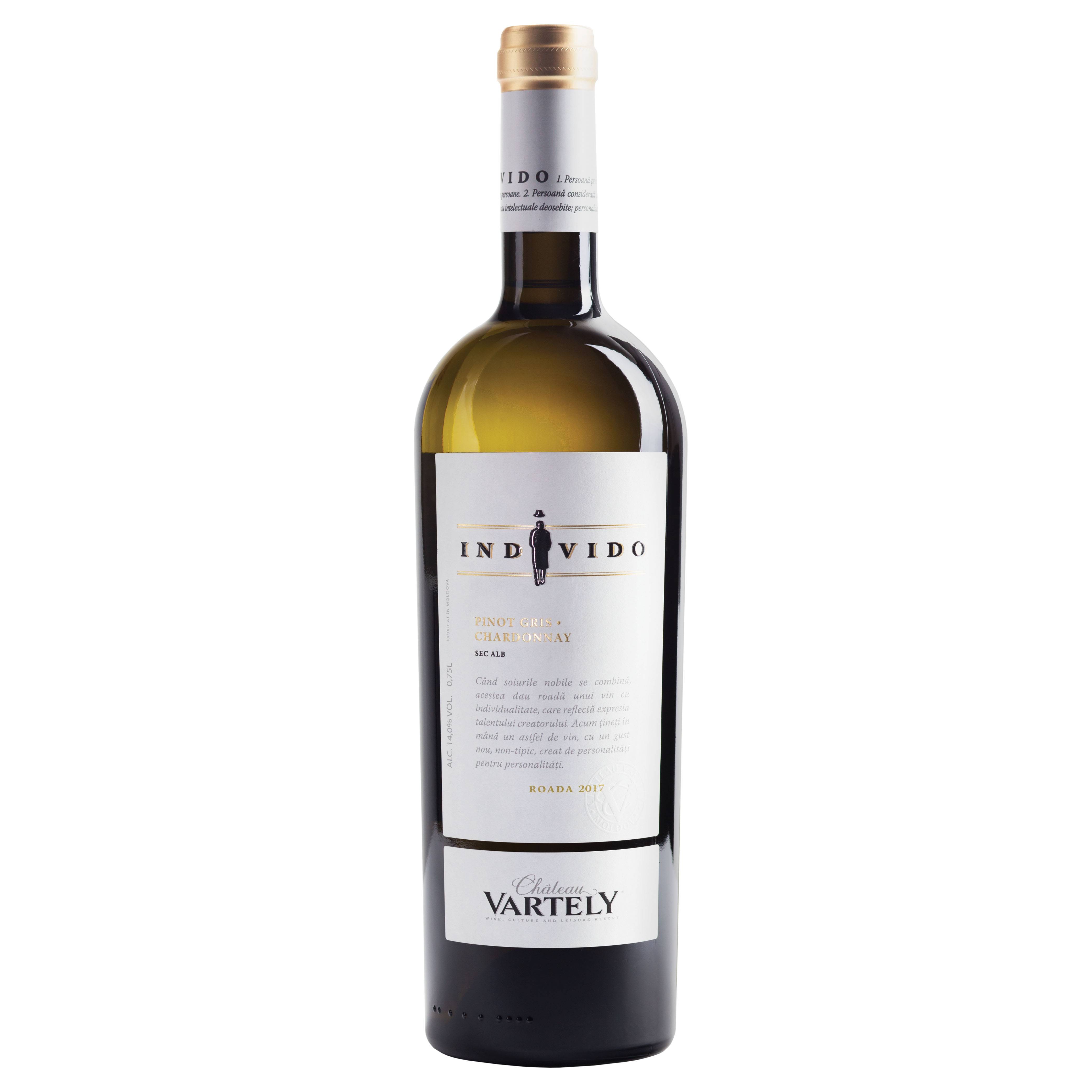 Vin alb Pinot Gris & Chardonnay 2017, 0.75L image