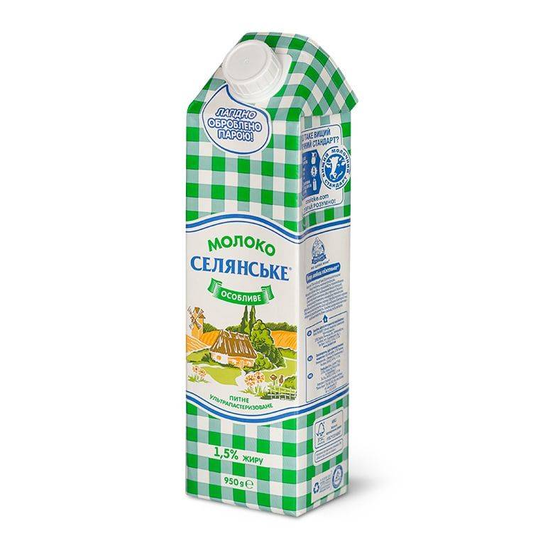 Молоко 1.5% 0.95 l Selianscoe TP image