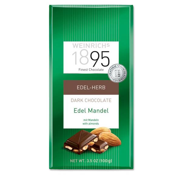 Горький шоколад с миндалем Weinrichs  100 гр image