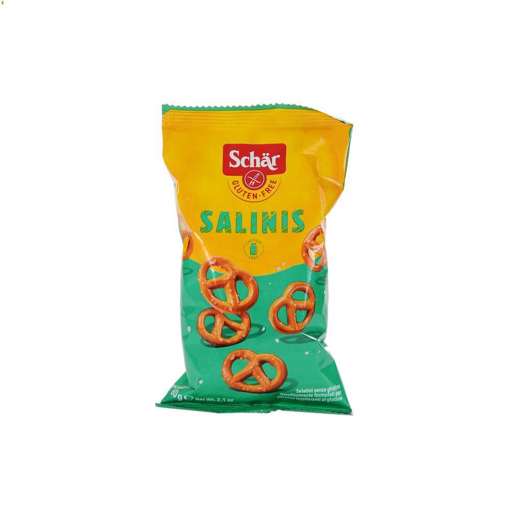 Snacuri Gluten Free Dr. Schar SALINIS, 60 gr.