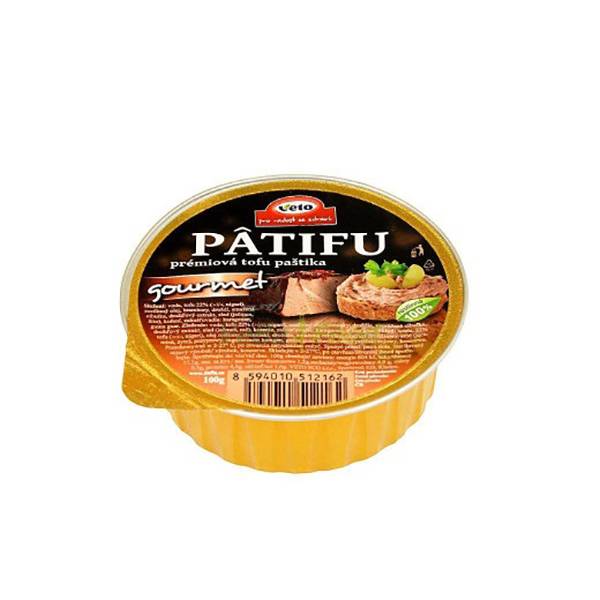 Pate vegan Patifu Gourmet 100g, VETO
