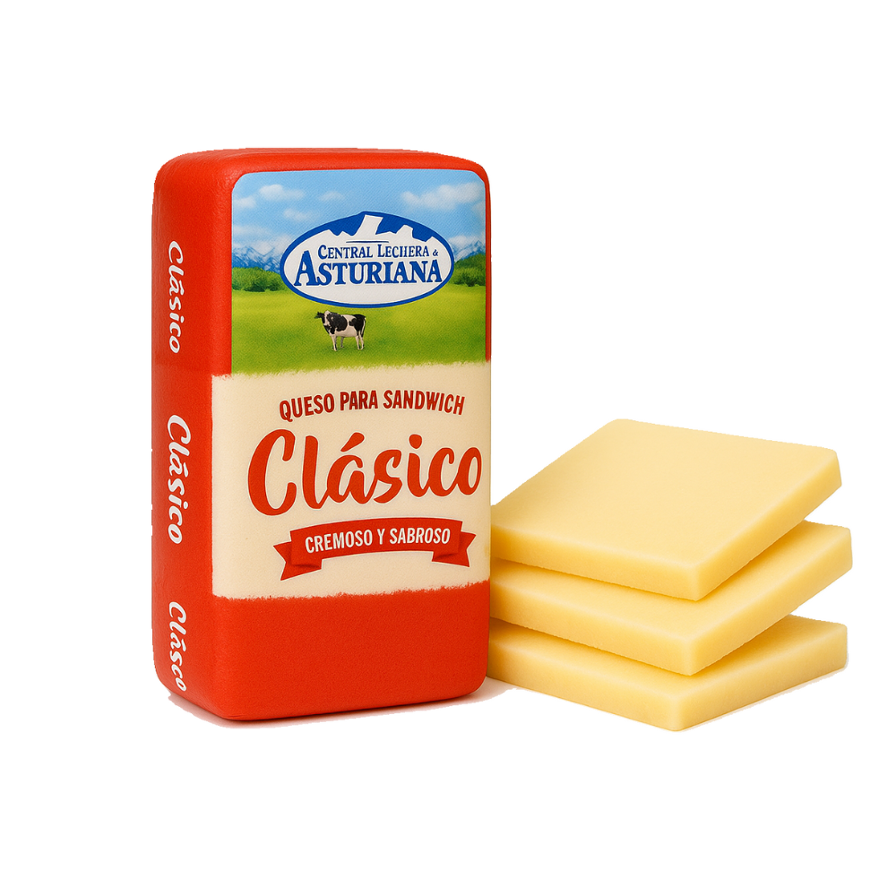 Cascaval Clasic Sandwich ASTURIANA 