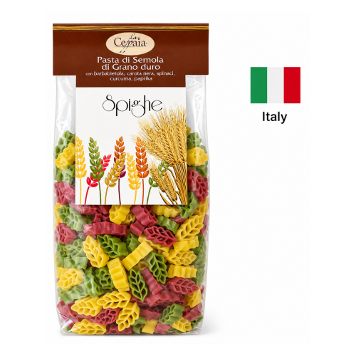 Pasta Spighe Multicolor La Ceppaia 500 g