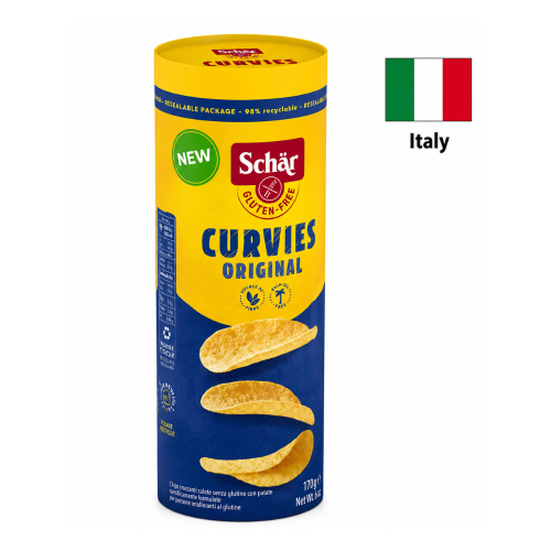 Cipsuri Gluten Free Dr. Schar Curvies ORIGINAL, 170 gr.