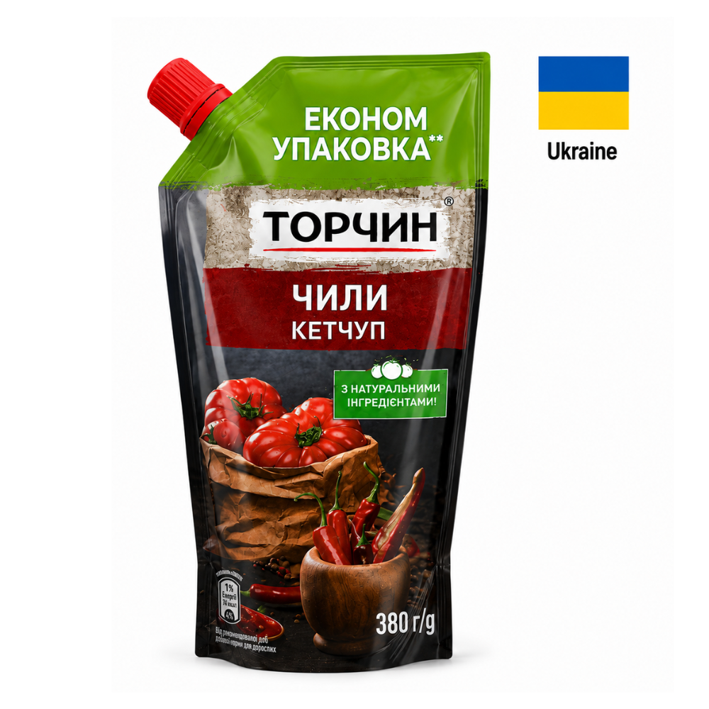 Ketchup chilli Torcin 380g