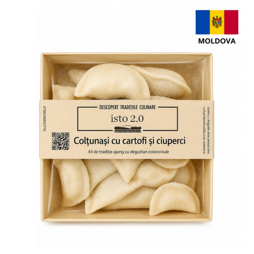 Coltunasi cu cartofi si ciuperci, 500 gr