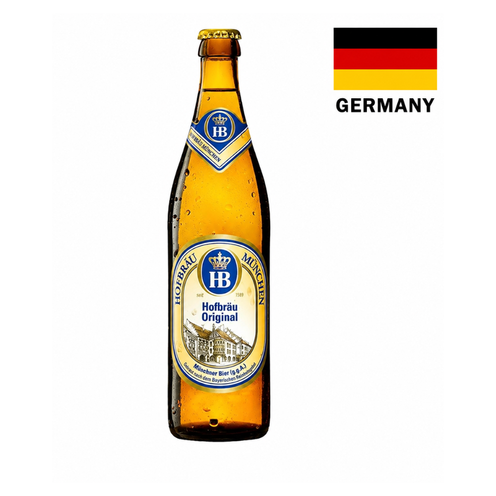 Bere blondă Hofbrau Original alc 5.1% 0.5L