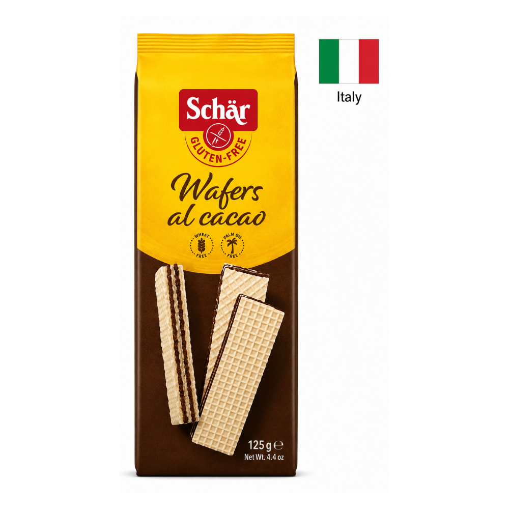 Napolitane  Gluten Free Dr. Schar cu crema de cacao, 125 gr.