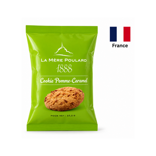 Печенье с яблоком и карамелью La Mere Poulard, 22.2 gr.