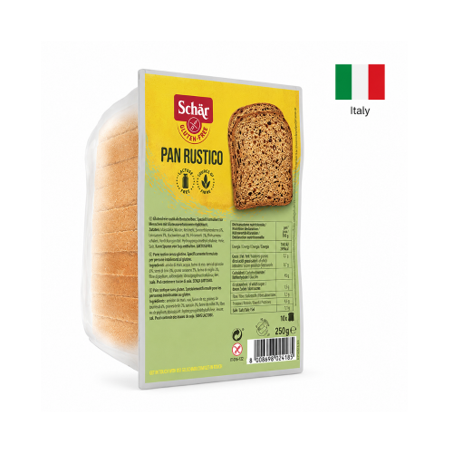  Piine Gluten Free Dr. Schar PAN RUSTICO, 250 gr.
