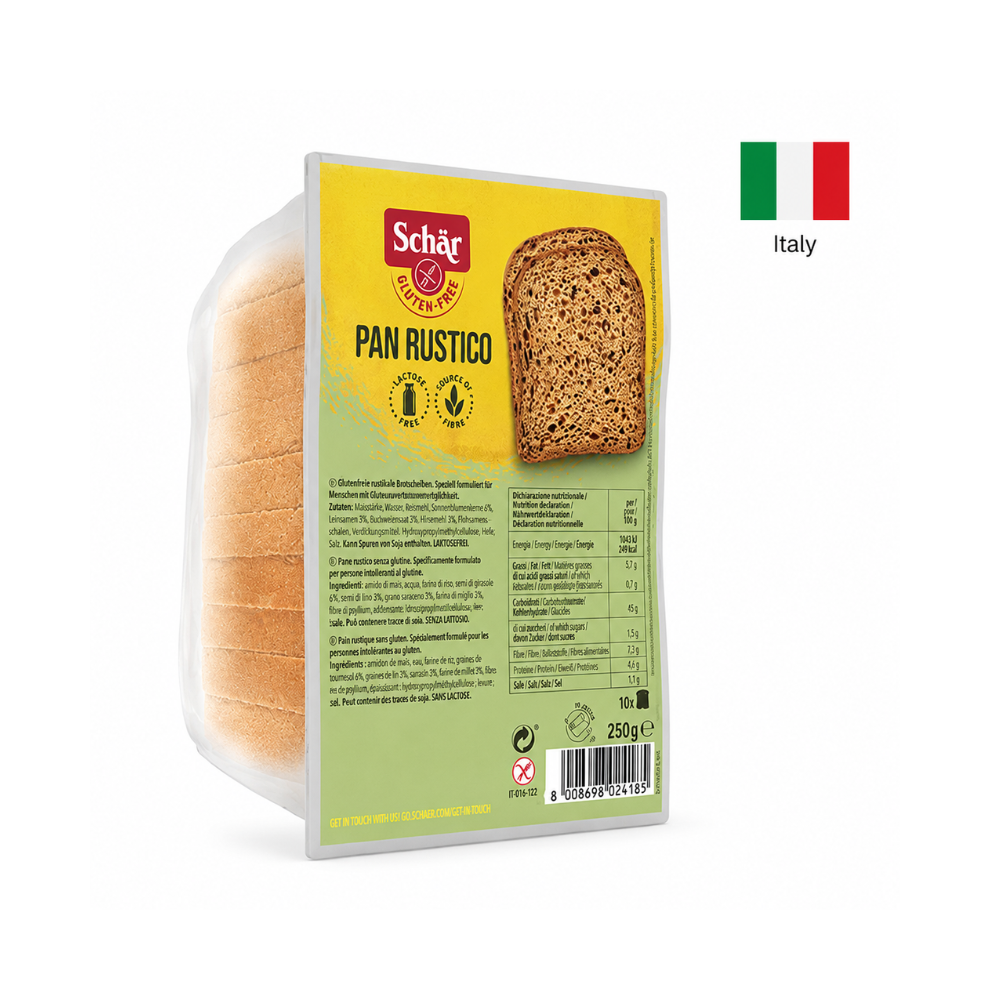  Piine Gluten Free Dr. Schar PAN RUSTICO, 250 gr. image