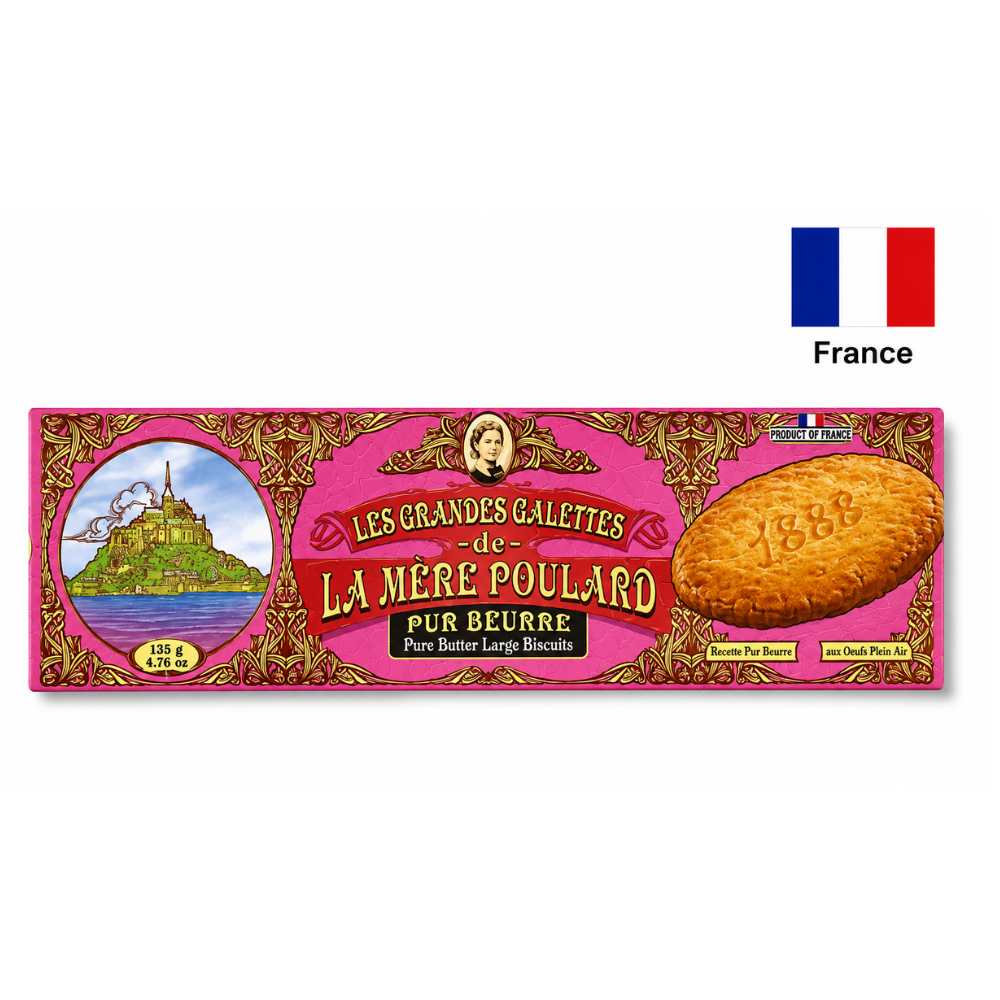 Biscuiti Pure Butter La Mere Poulard, 135 gr.