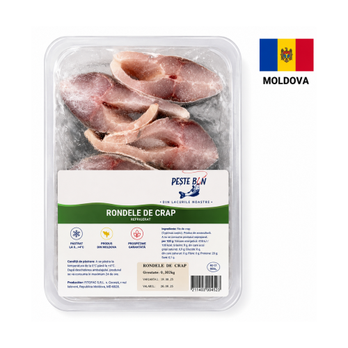 Peste Bun – Рондели (порционные куски) карпа, kg