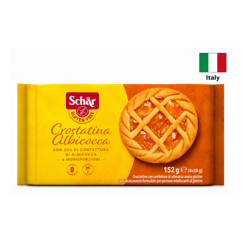 CROSTATINA ALBICOCCA Gluten Free Dr. Schar , 152 gr.