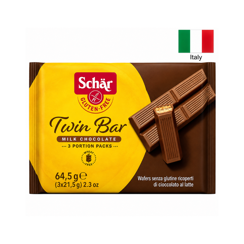 Biscuiti Gluten Free Dr. Schar TWIN BAR, 64.5gr.