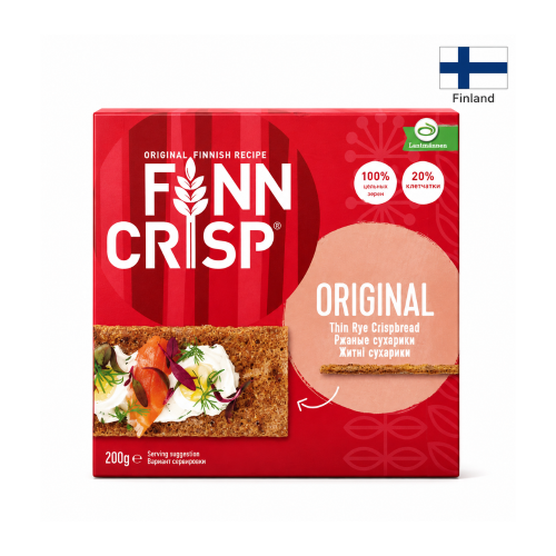 Tartine de secara cu cereale integrale 200g FINN CRISP 