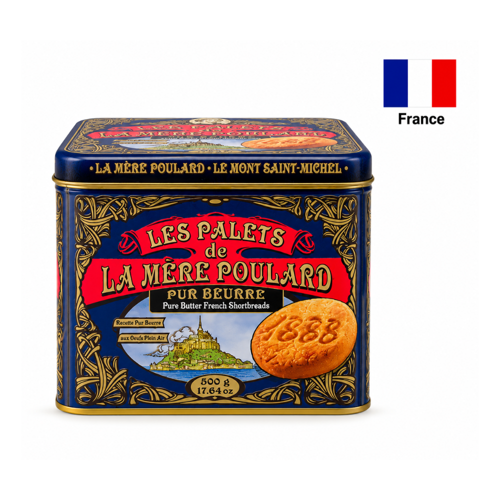 Biscuiti Shortbread TIN La Mere Poulard, 500 gr.