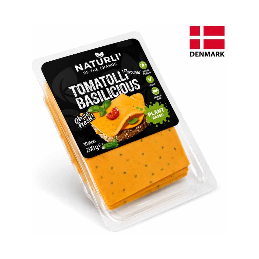 Dairy prod. Tomatolly Basil 200 g NATURLI