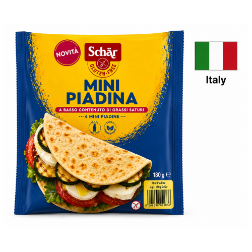 Mini Piadina Gluten Free Dr. Schar, 180gr.