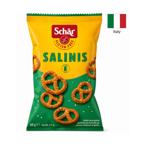 Snacuri Gluten Free Dr. Schar SALINIS, 60 gr.
