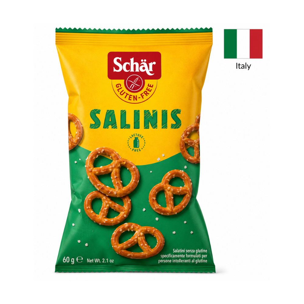 Snacuri Gluten Free Dr. Schar SALINIS, 60 gr.