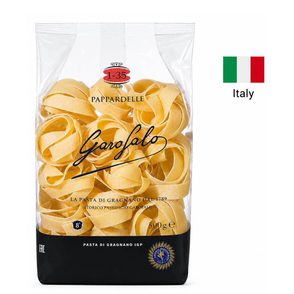 Paste PAPPARDELLE Nr.135, 500 gr.