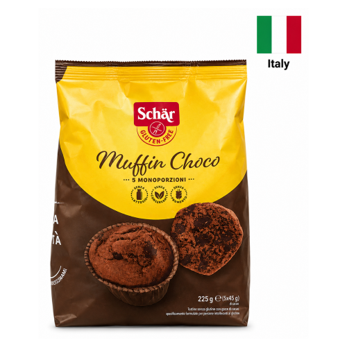 MUFFIN Choco Gluten Free Dr. Schar, 225gr.