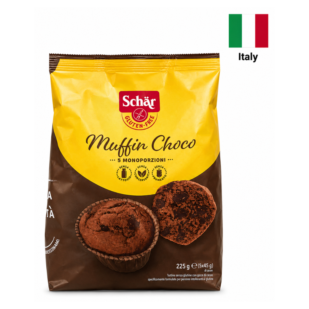 MUFFIN Choco Gluten Free Dr. Schar, 225gr.