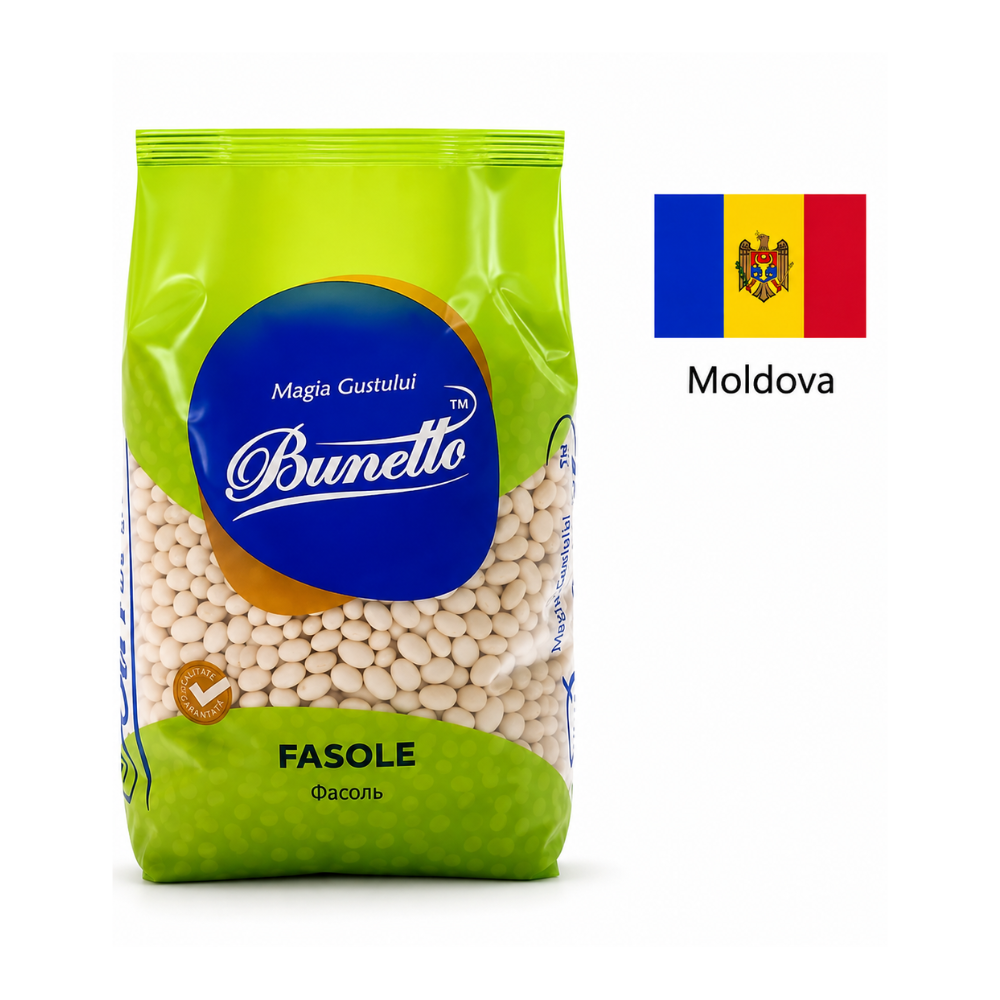 Fasole albe Bunetto, 0.9kg