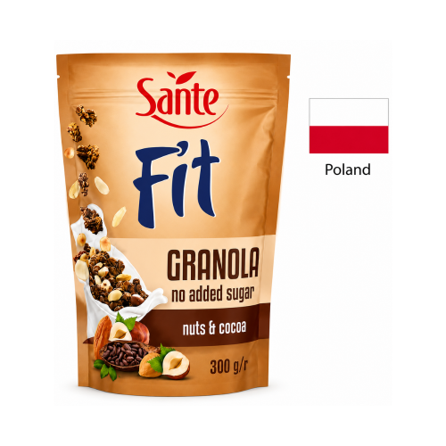 Musli Fit Granola nuci/ciocolata  300g