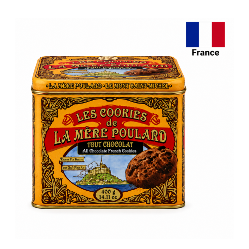Biscuiti cu Ciocolata TIN La Mere Poulard, 400 gr.