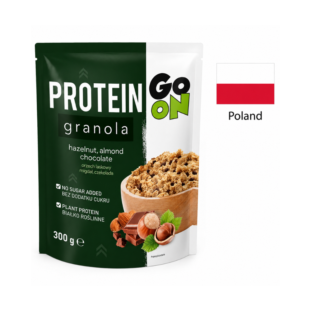 Musli Granola Protein ciocolata/nuci 300g