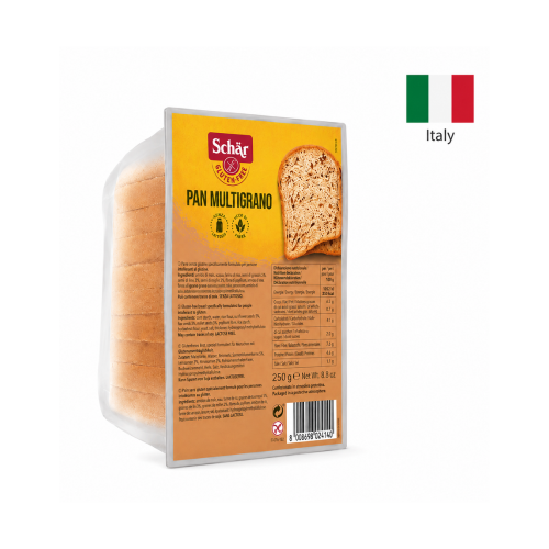  Piine Gluten Free Dr. Schar PAN MULTIGRANO, 250 gr.