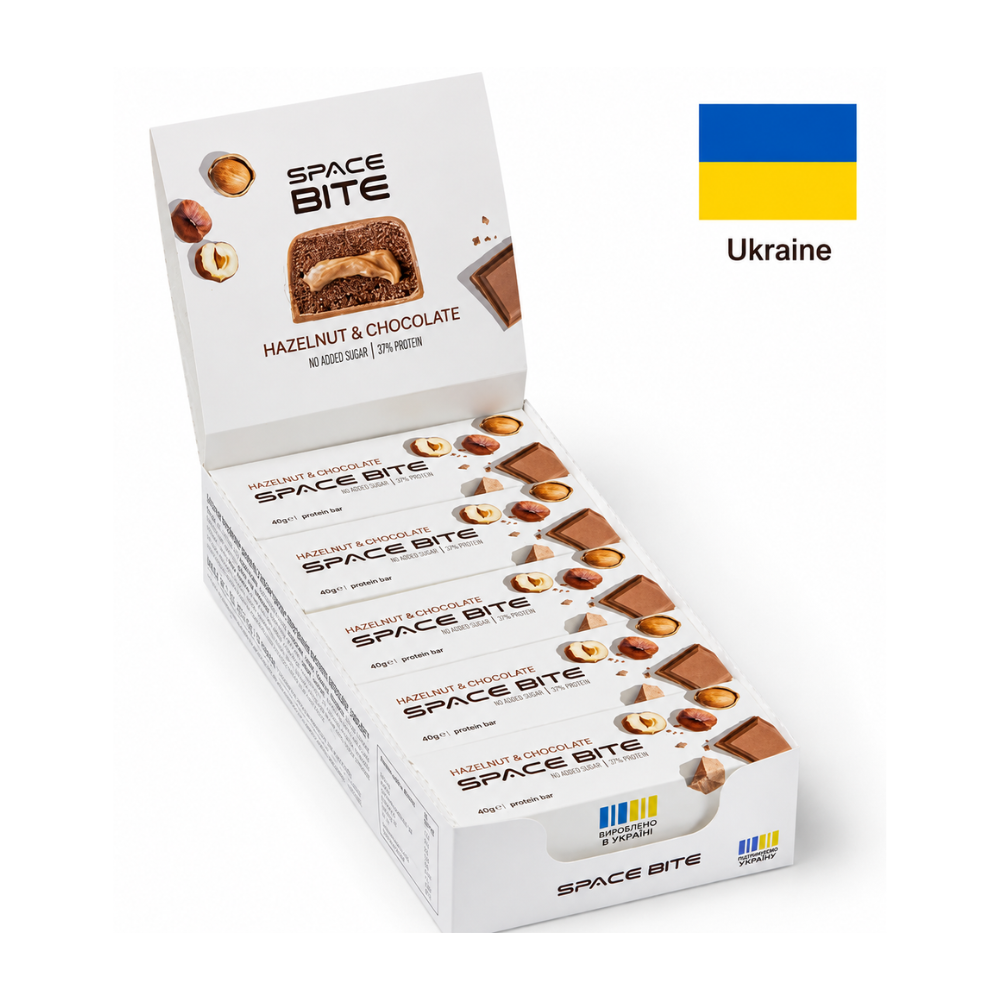 Protein Bar "Ciocolata cu alune de padure" cu ciocolata cu lapte
