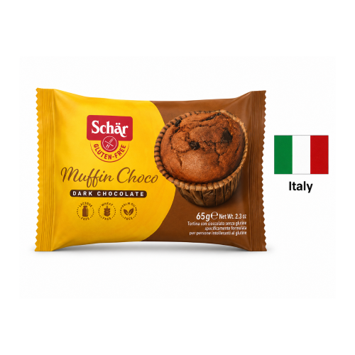 MUFFIN Choco Gluten Free Dr. Schar, 65gr.