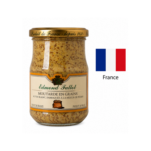 Mustar Grain EDMOND FALLOT France 210g  (26507)