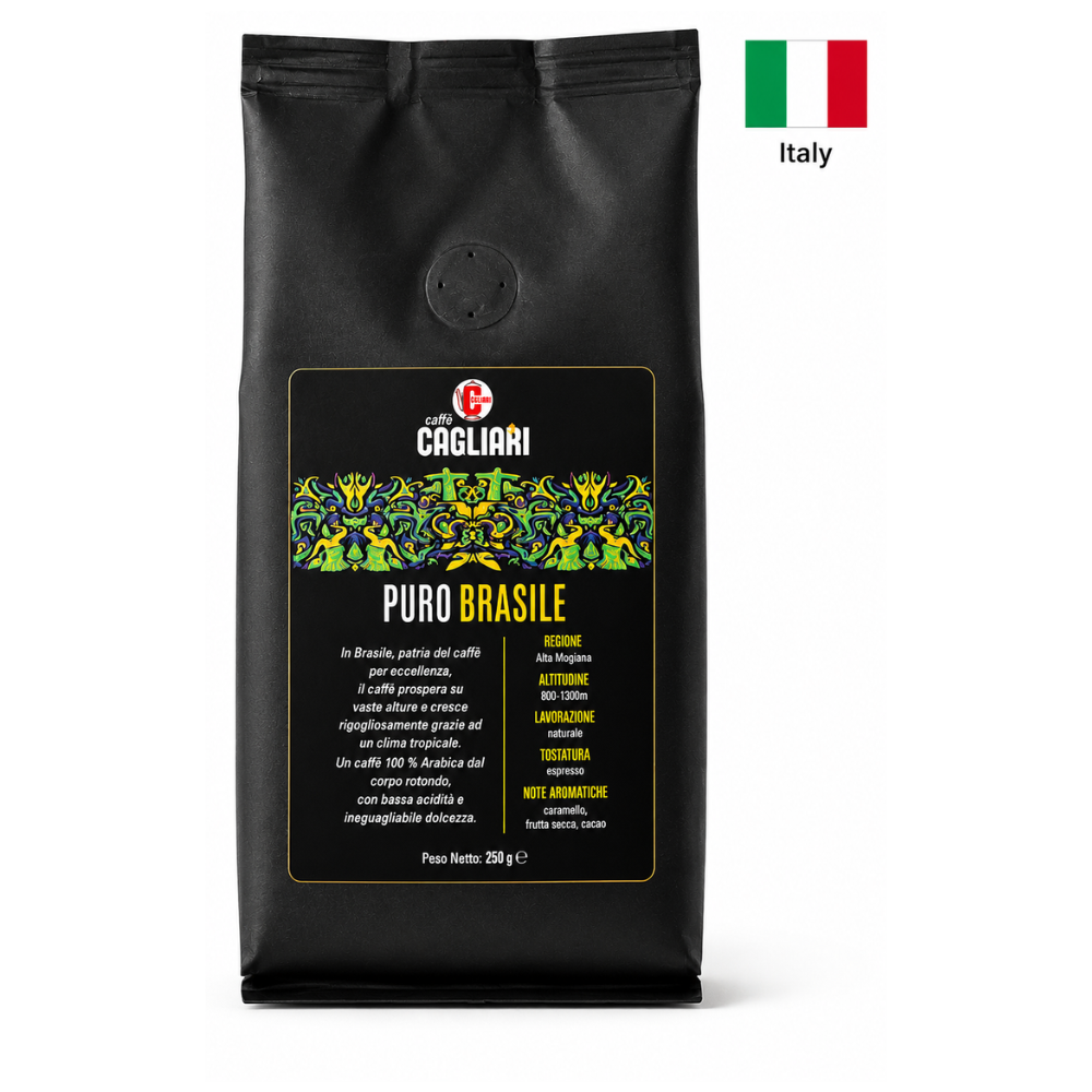 Cafea boabe CAGLIARI 100% Arabica Brasile 250 g