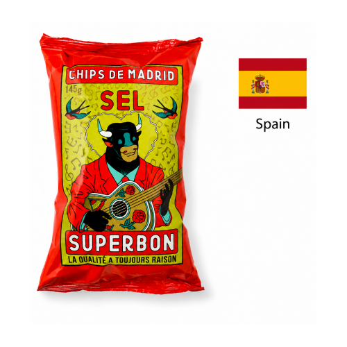 Chipsuri cu sare SUPERBON 125g
