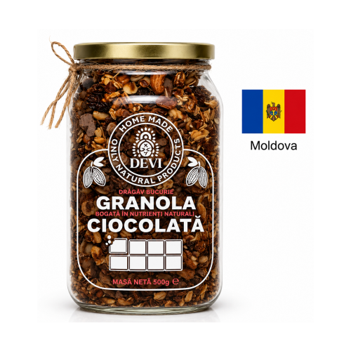 Гранола DEVI «Шоколад» 500g