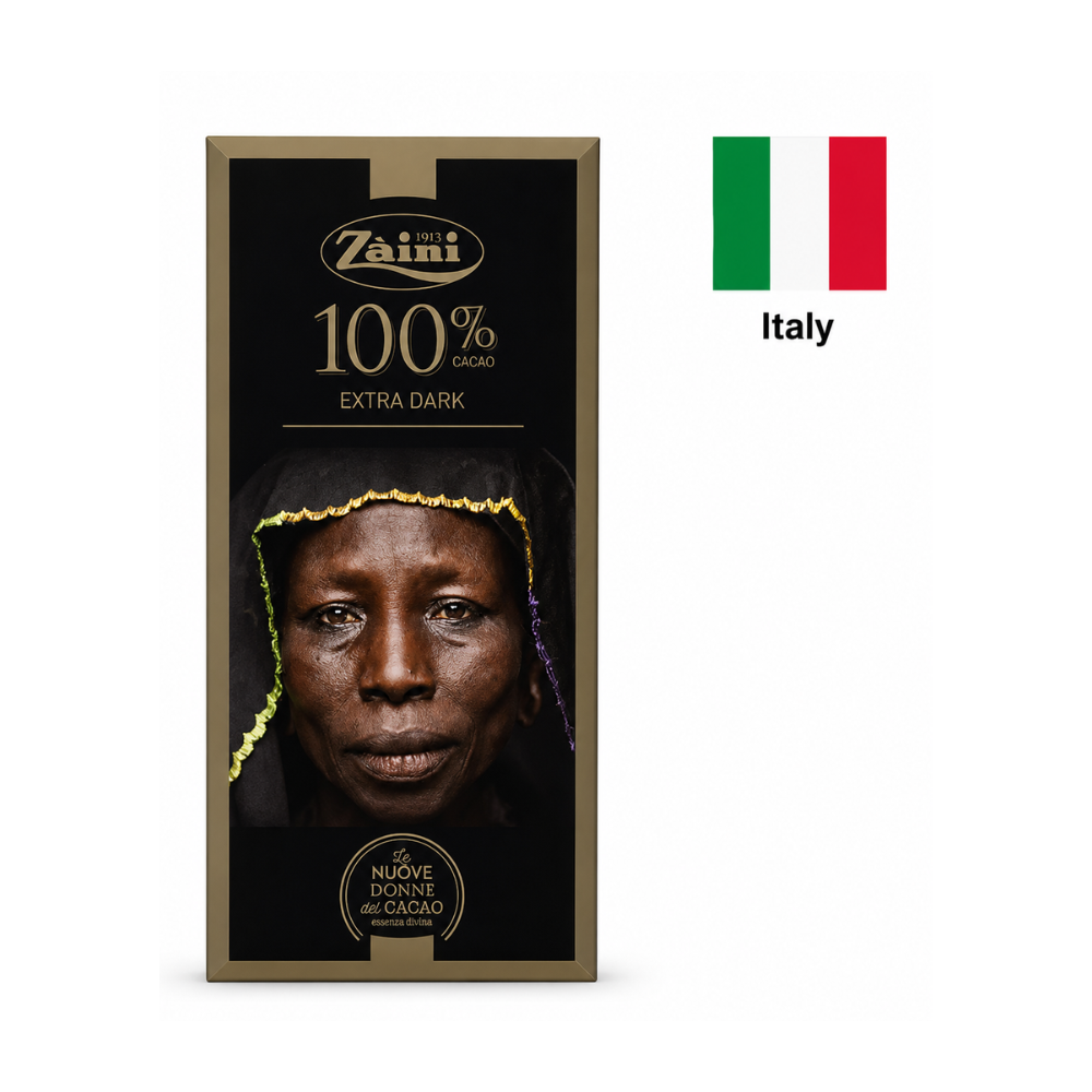Ciocolata neagra Extra Dark 100% 75g