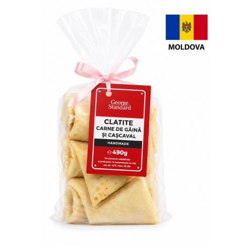 Clatite carne de gaina si cascaval, 500gr